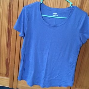 Periwinkle blue relaxed fit Old Navy t shirt
